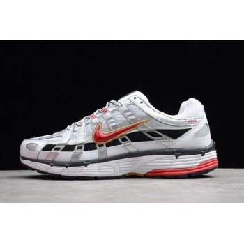 2019 Nike P-6000 White Gold Red BV1021-101 Shoes